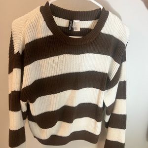 H&M stripped sweater